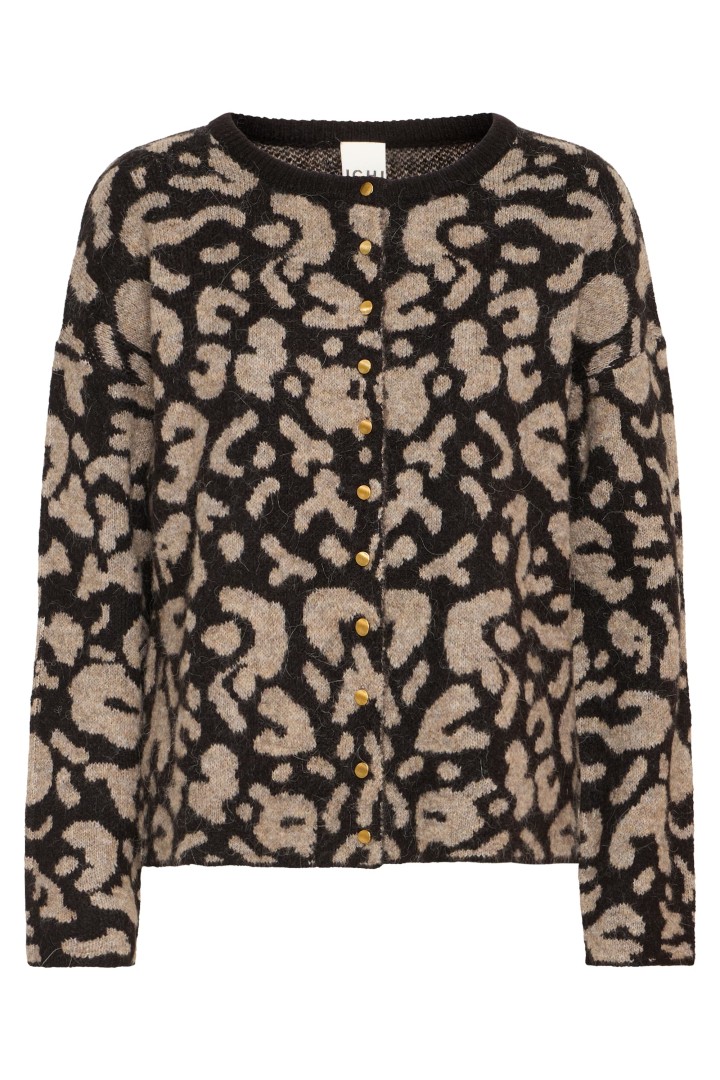 IHKAMARA Cardigan SPOTTED ANIMAL