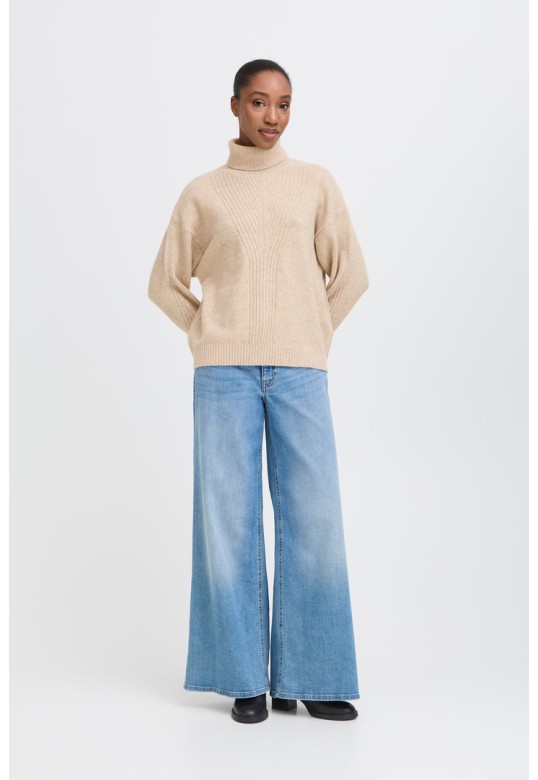 IHDASILA Pullover Oatmeal Melange