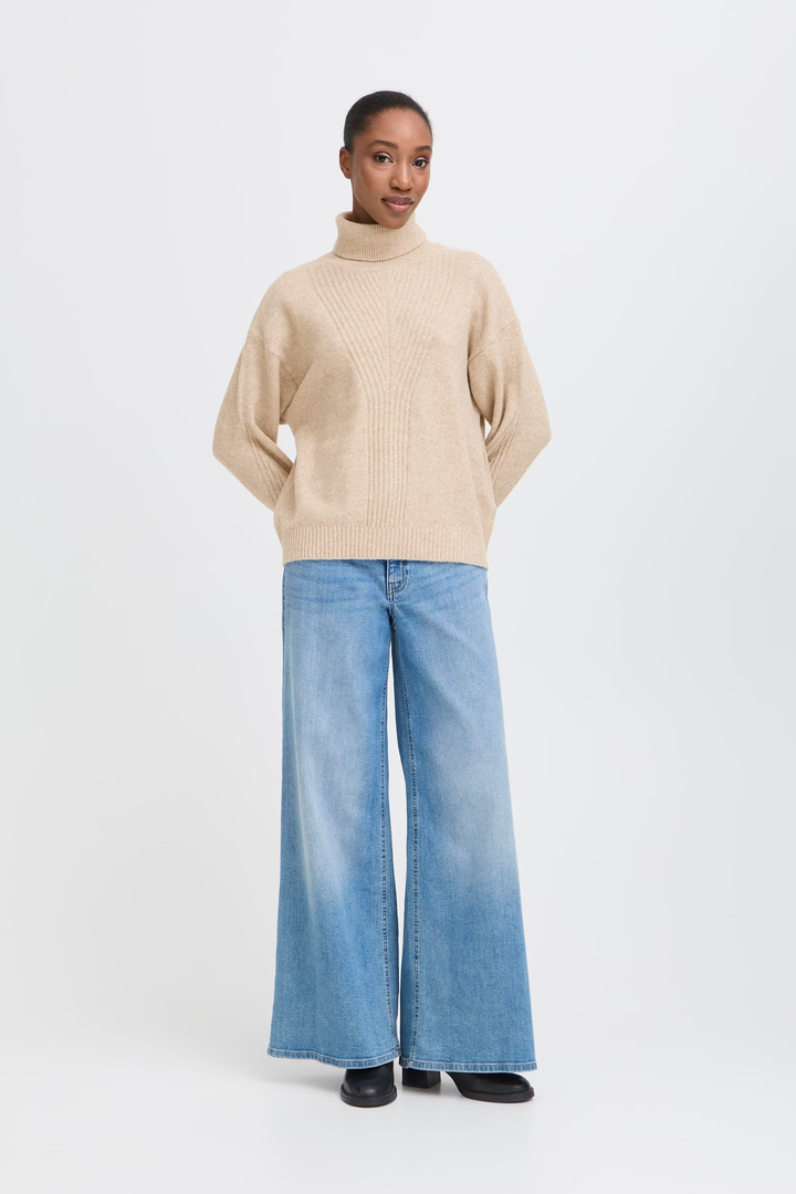 IHDASILA Pullover Oatmeal Melange