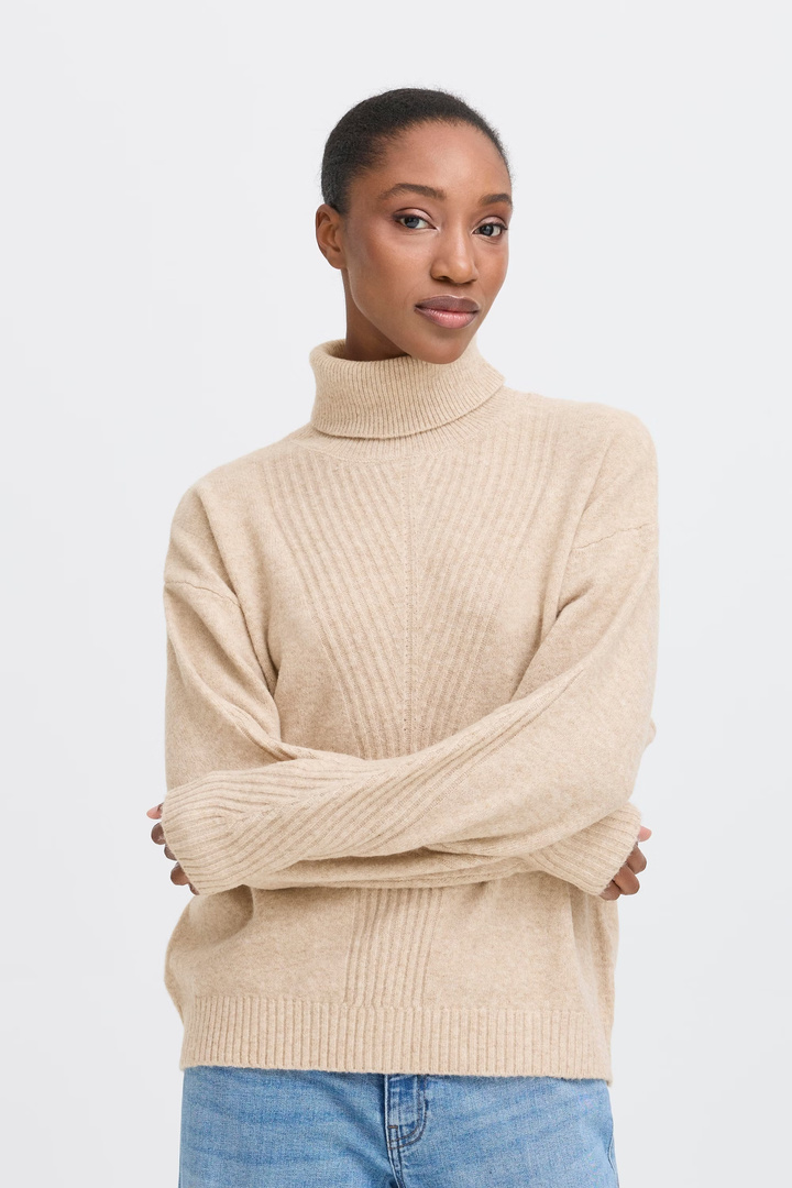 IHDASILA Pullover Oatmeal Melange