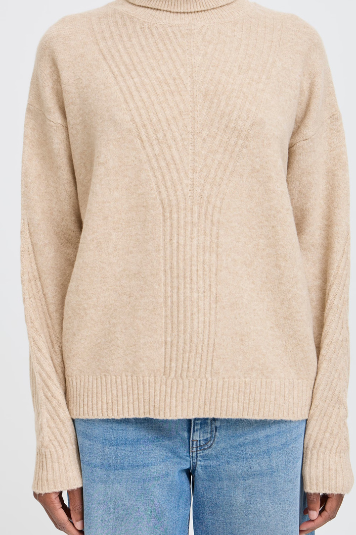 IHDASILA Pullover Oatmeal Melange
