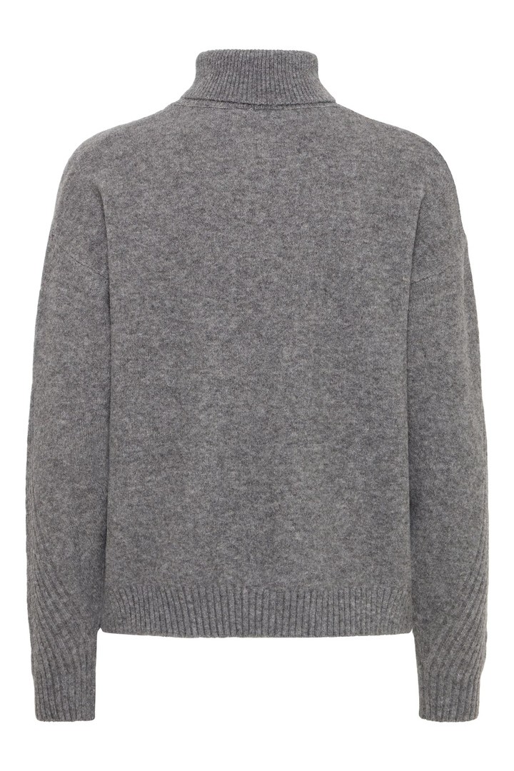 IHDASILA Pullover Dark grey melange