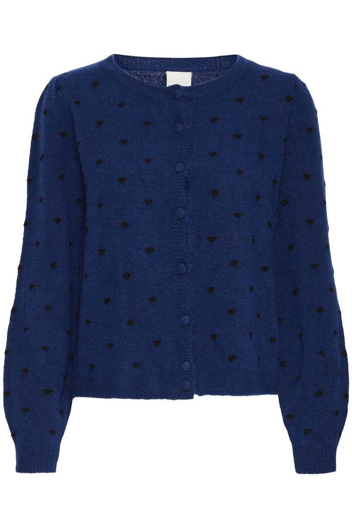 IHDESTINE CARDIGAN NAVY PEONY