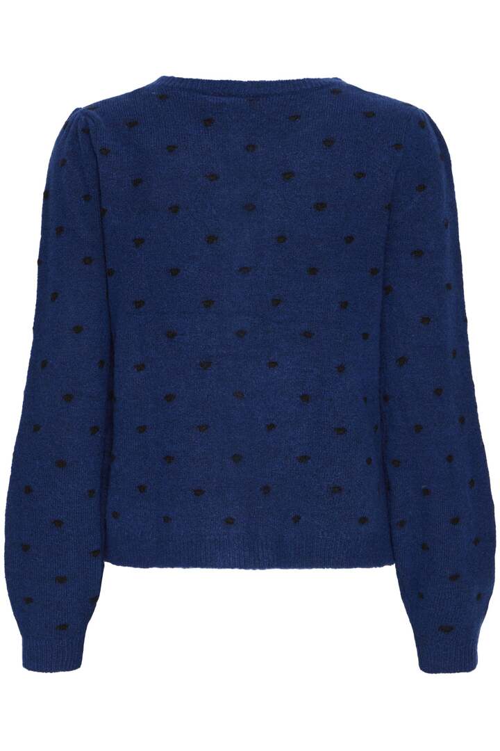 IHDESTINE CARDIGAN NAVY PEONY