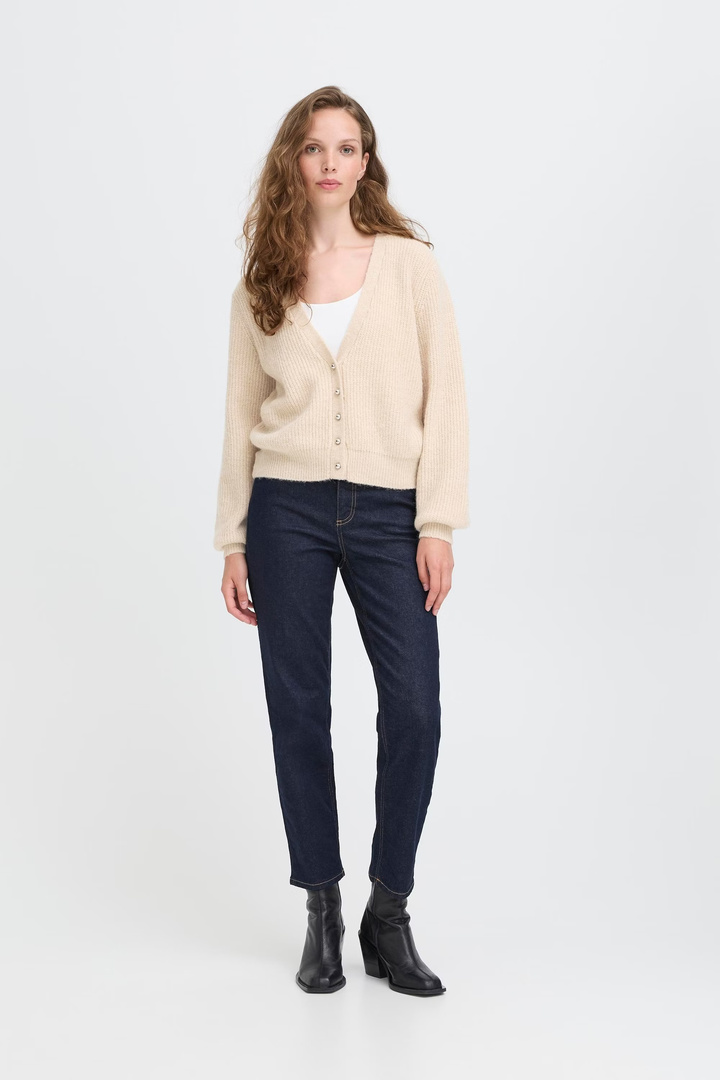 IHMARIN Cardigan  Sandshell Melange