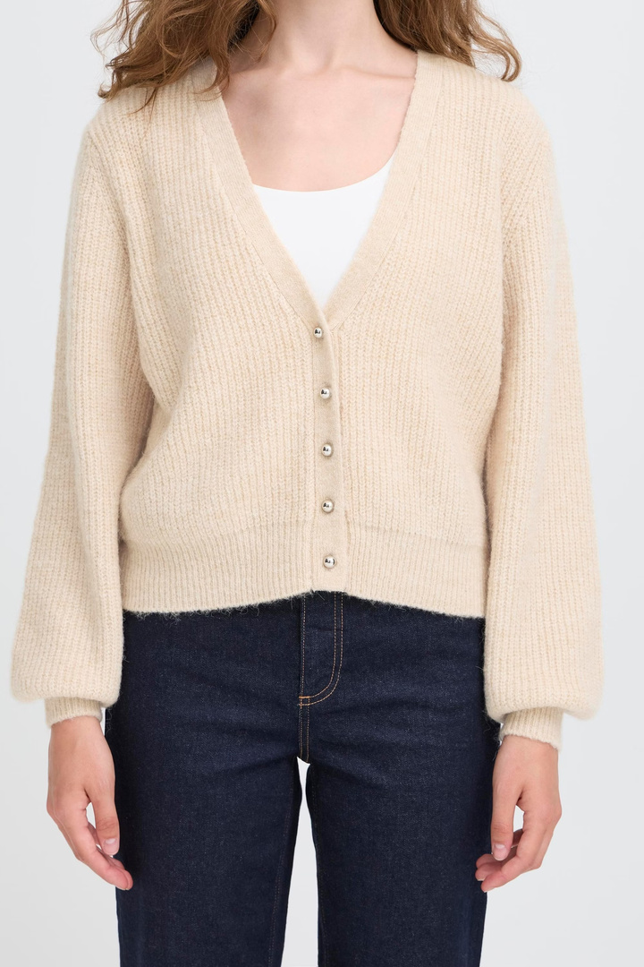 IHMARIN Cardigan  Sandshell Melange