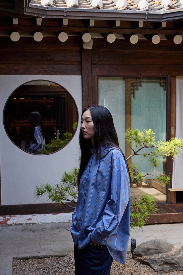 IHSADIA Shirt  Blue Yonder Stripe