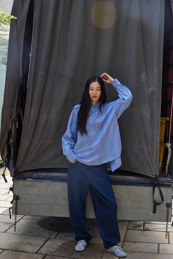 IHSADIA Shirt  Blue Yonder Stripe