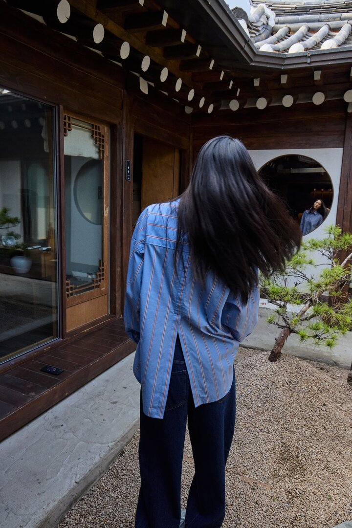 IHSADIA Shirt  Blue Yonder Stripe