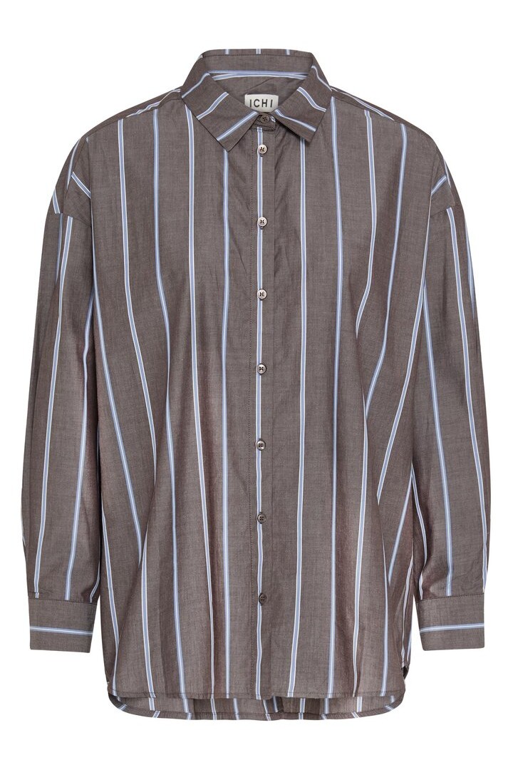IHSADIA Shirt  Brown Stripe