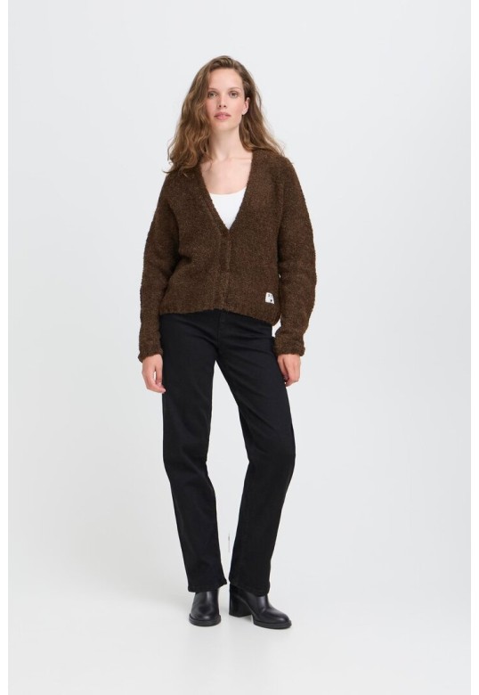 IHBLARISA Cardigan Coffee Bean
