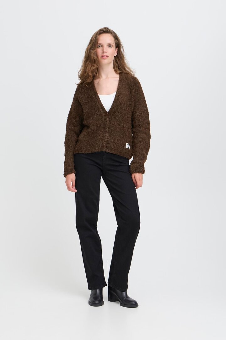 IHBLARISA Cardigan Coffee Bean
