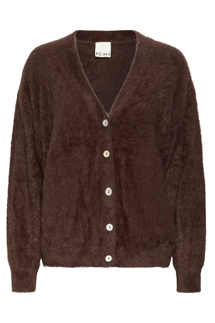 IHBRULA Cardigan Coffee Bean