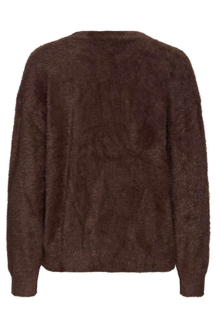 IHBRULA Cardigan Coffee Bean