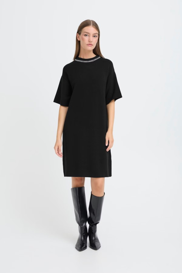 IHDORISE Dress Black