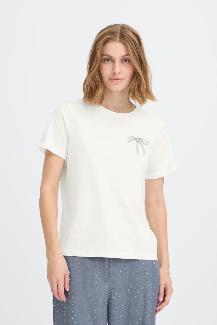 IHKAMILLE T-shirt Cloud Dancer