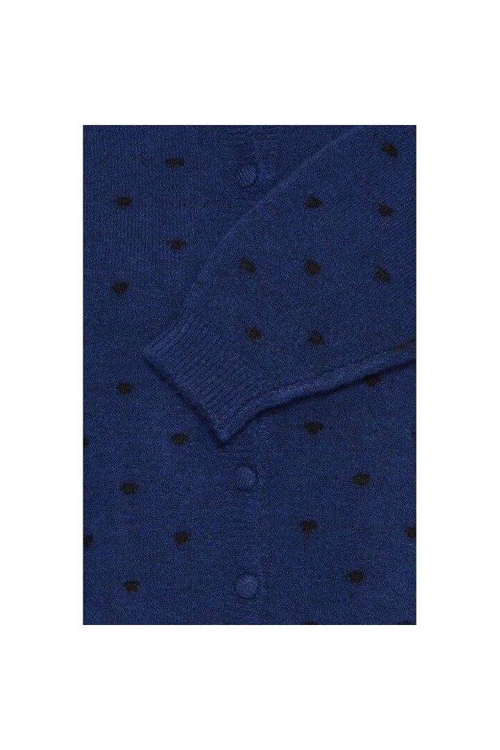 IHDESTINE CARDIGAN NAVY PEONY