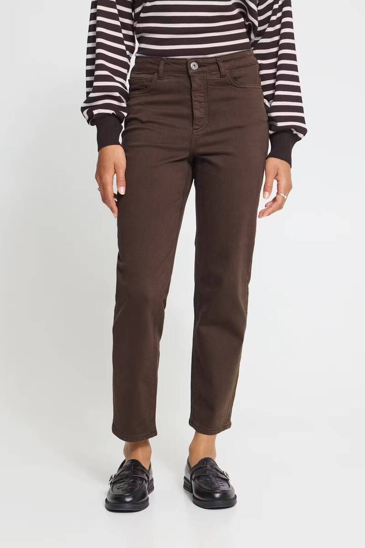 IHZIGGY RAVEN Jeans Coffee Bean / Brown