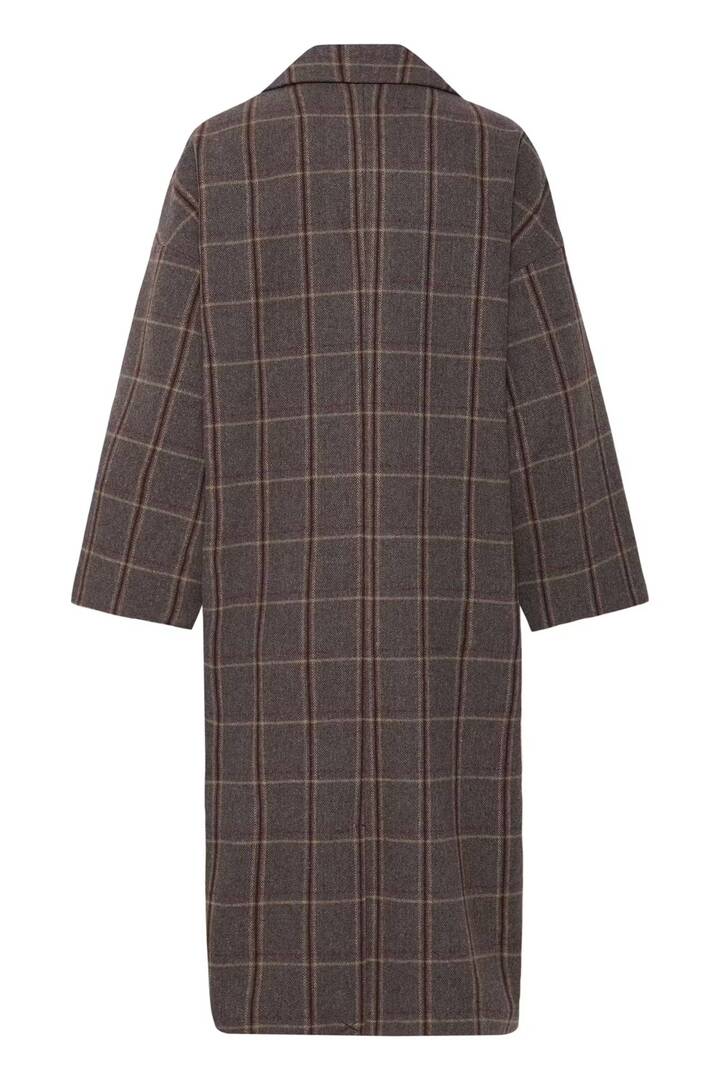 IHEMMALU Jacket Cocoa Brown Check