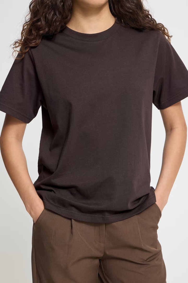 IHPALMER LOOSE T-shirt Chocolate Torte / Brown