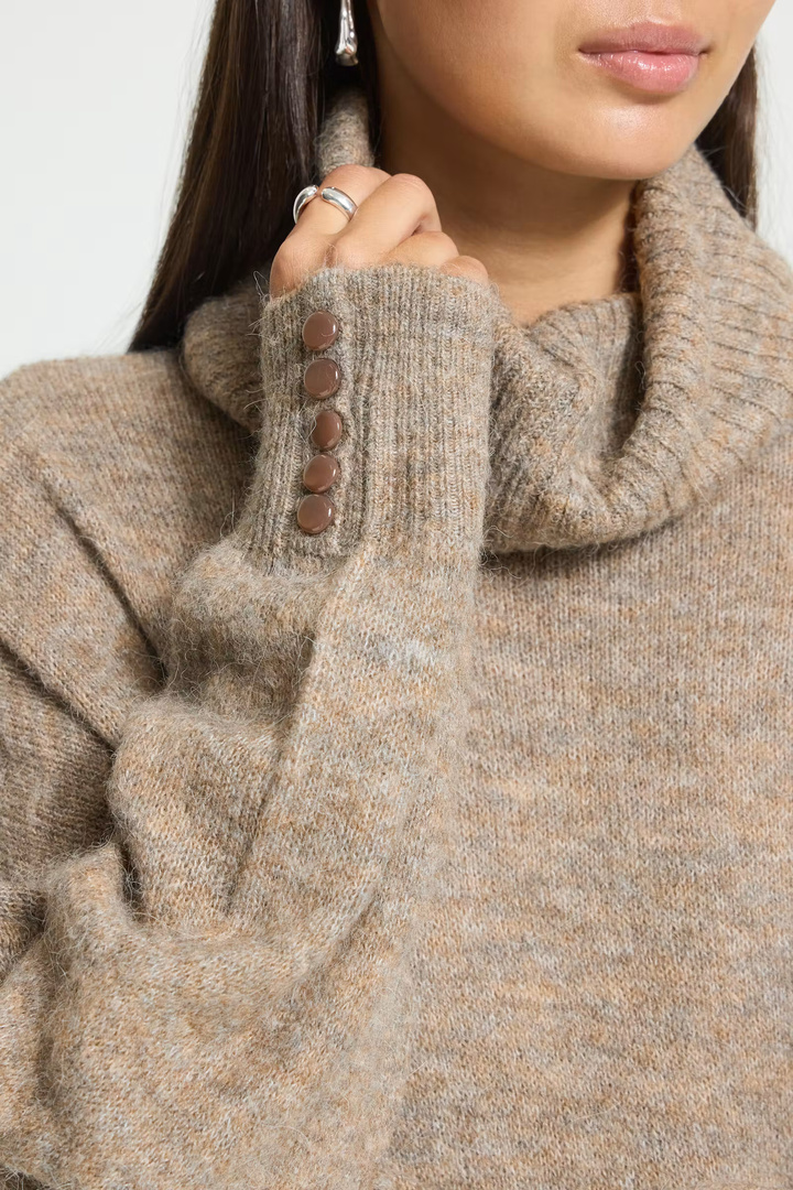 IHKAMARA Knit Fungi / Brown
