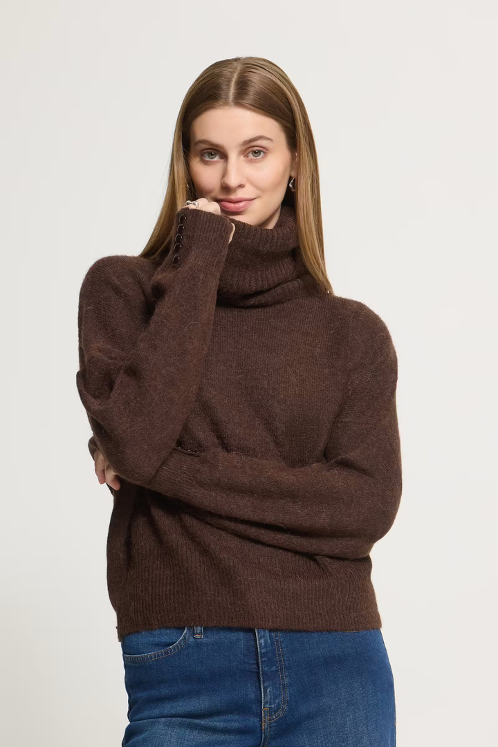 IHKAMARA Knit Chicory Coffee / Brown