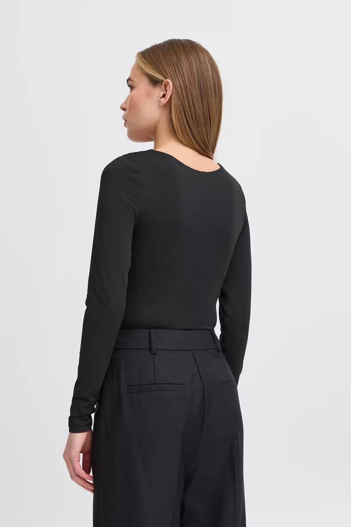 IAGRO Long sleeved T-shirt Black