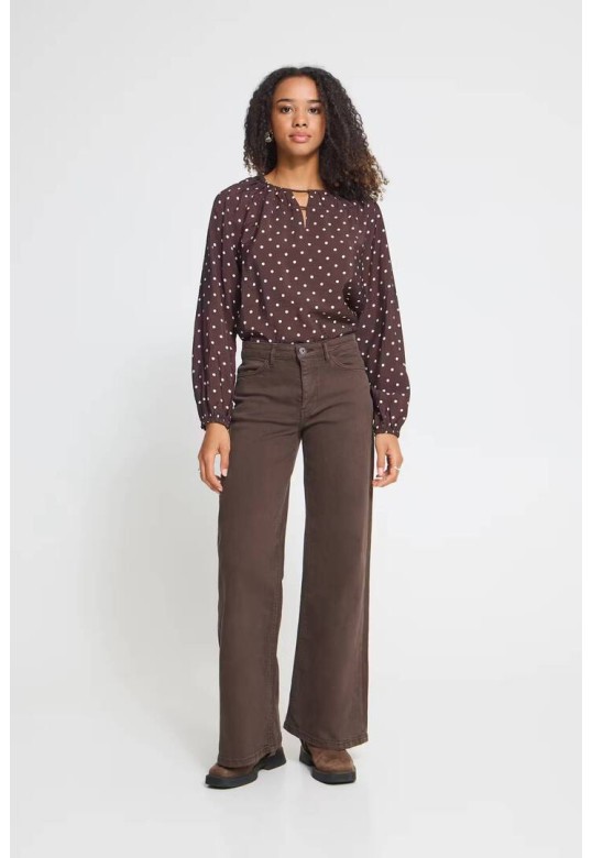 IHZIGGY Jeans Coffee Bean / Brown