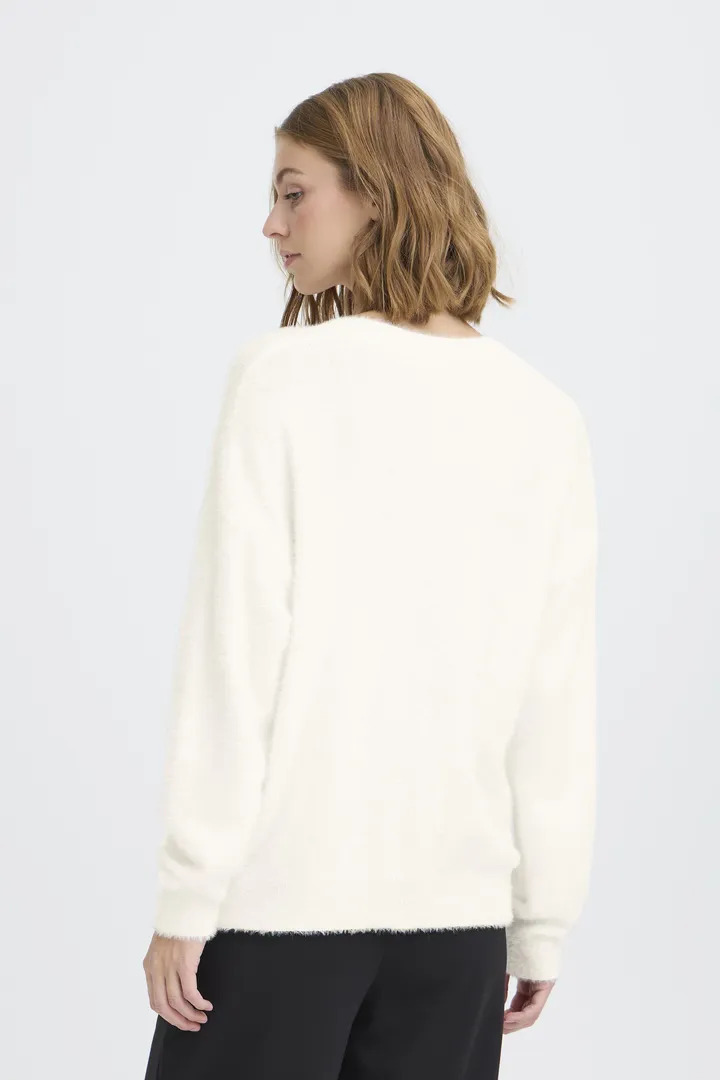IHBRULA Cardigan Cloud Dancer
