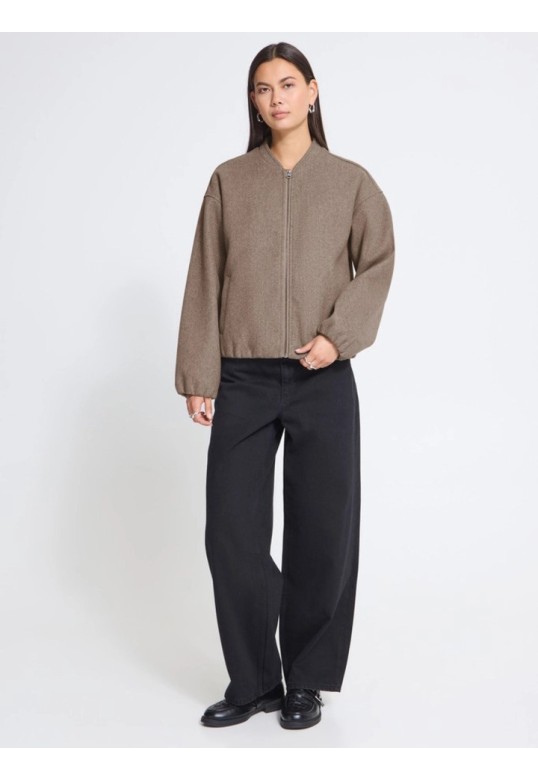 IHJANNET JACKET TAUPE GRAY MELANGE