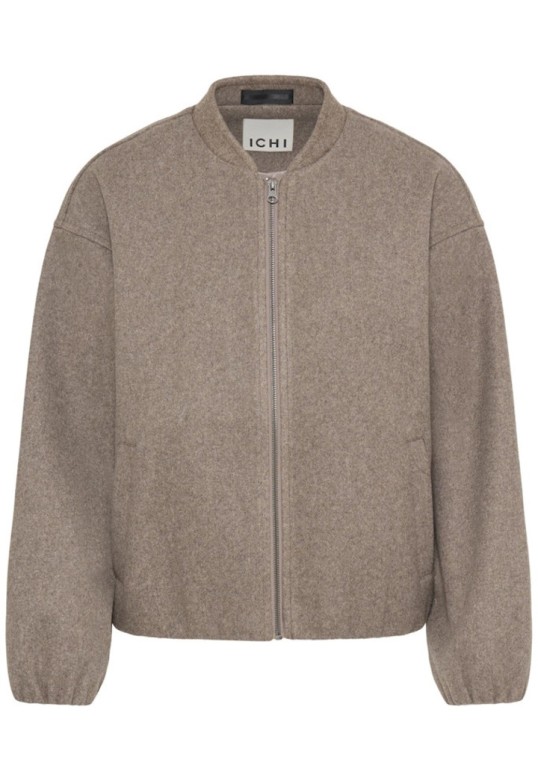 IHJANNET JACKET TAUPE GRAY MELANGE