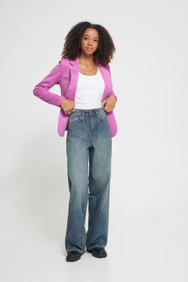 HNAOLIA Jeans Denim Light Blue Vintage