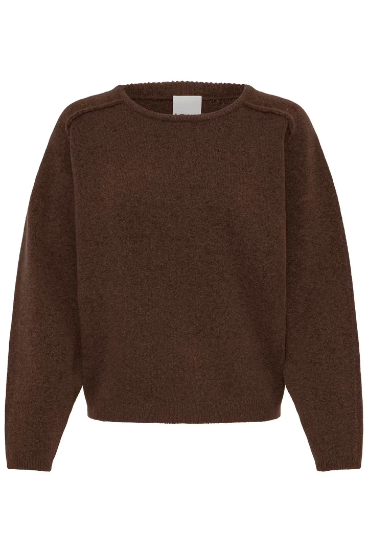 IHDASILA Pullover Chicory Coffee / Brown