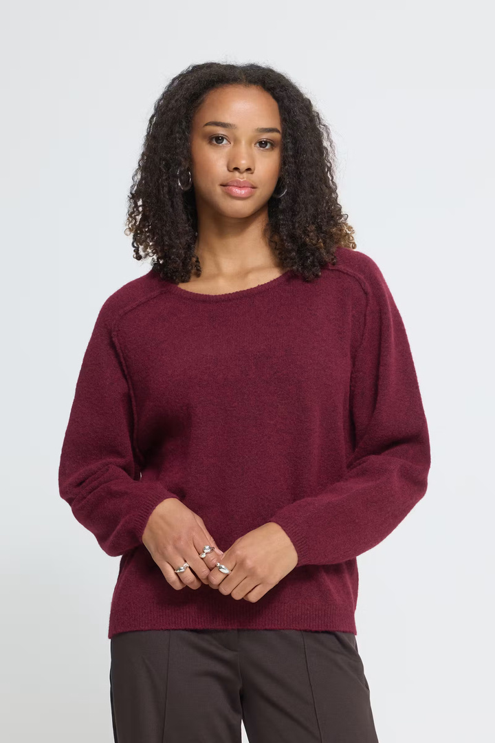 IHDASILA Pullover Rhododendron / Red