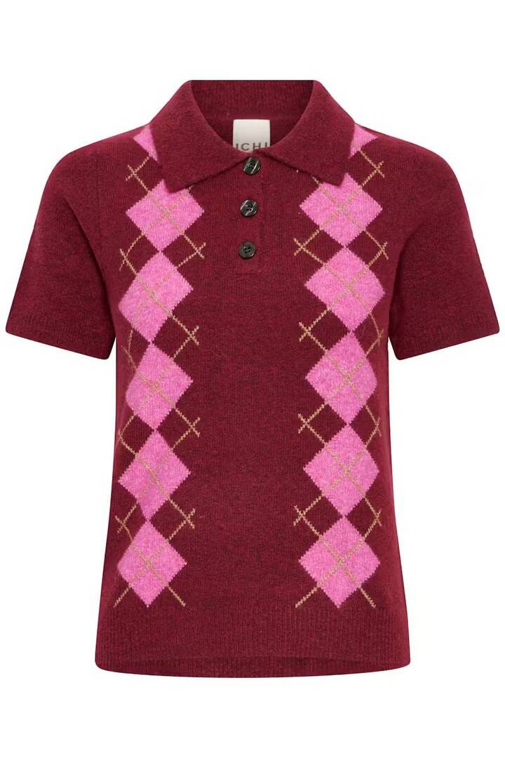 IHDASILA Knit Rhododendron Harlekin / Red
