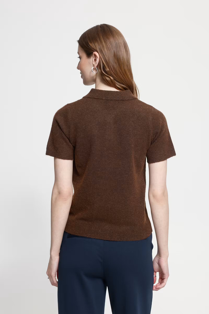 IHDASILA Knit Chicory Coffee Harlequin / Brown