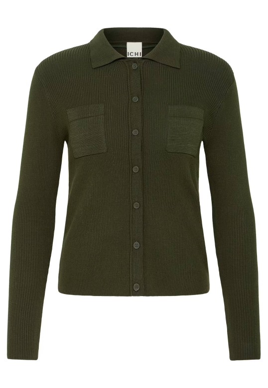 IHLULS Cardigan Rosin / Green