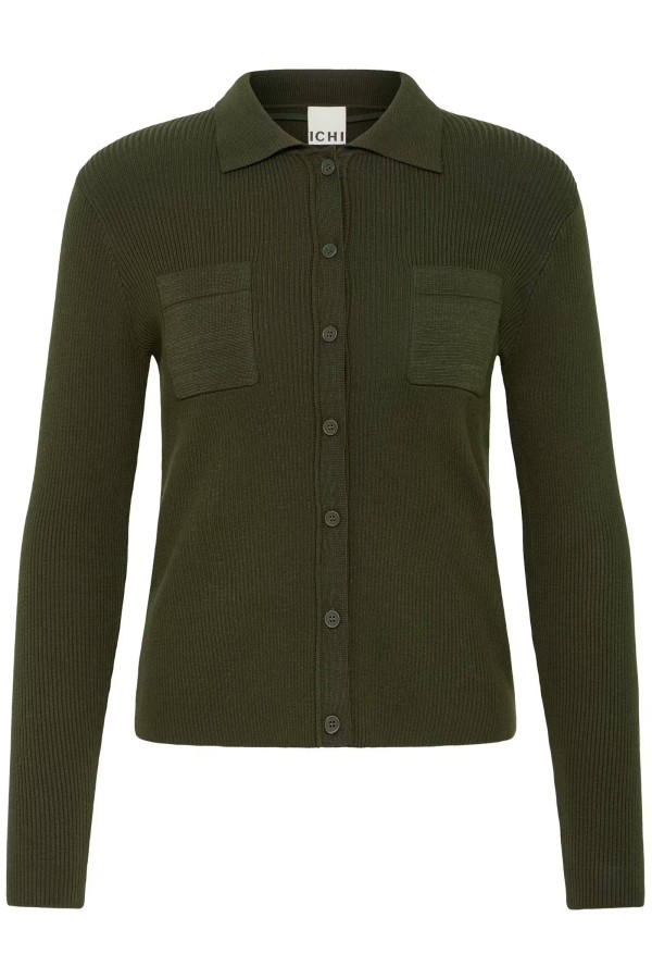 IHLULS Cardigan Rosin / Green