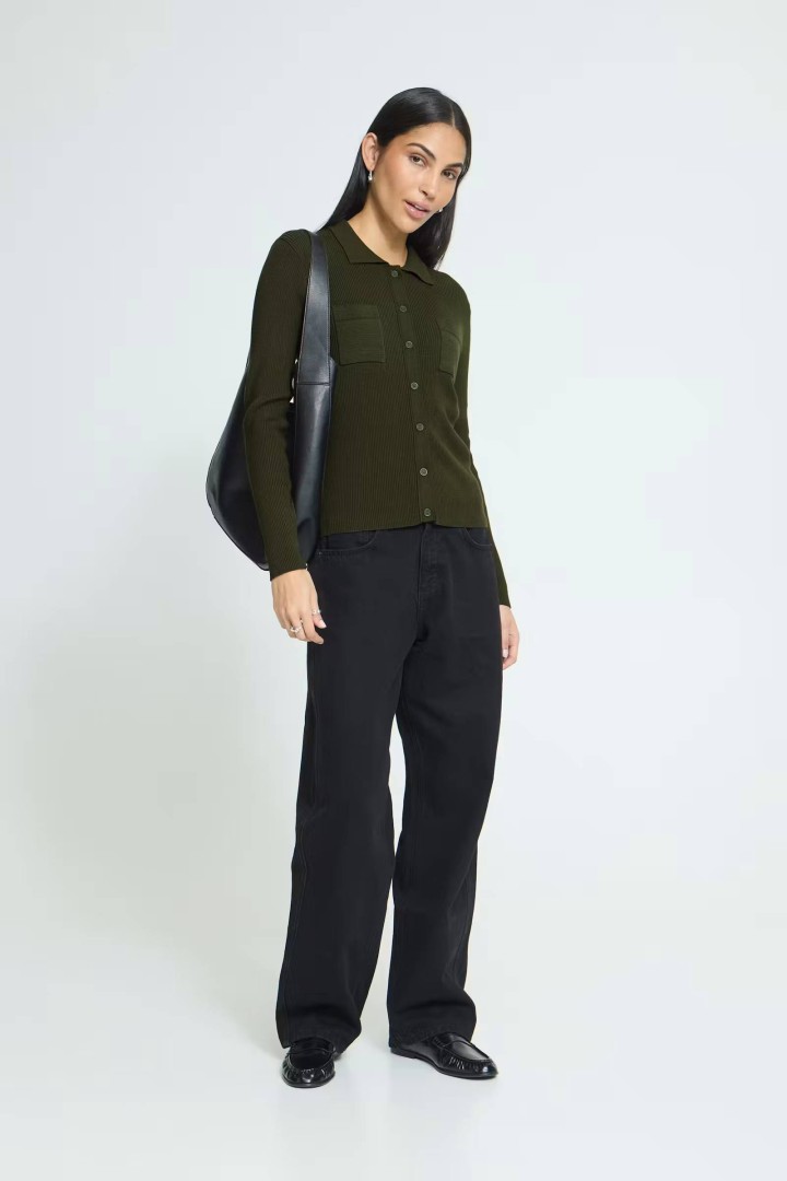 IHLULS Cardigan Rosin / Green