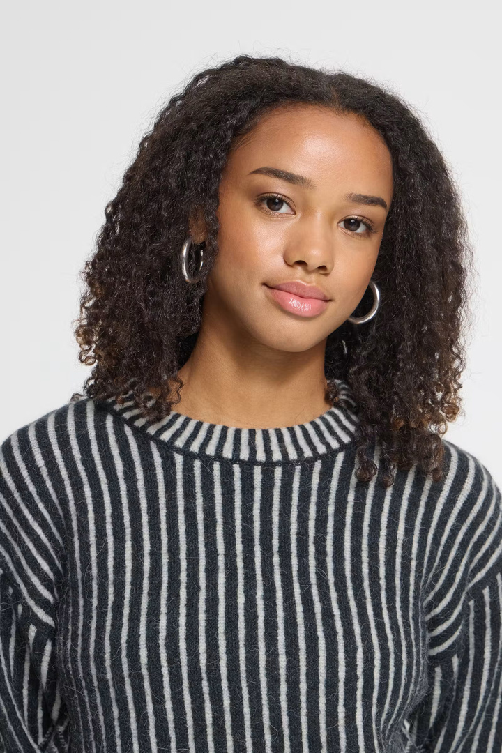 IHKAMARA Knit Total ECD Stripe / Blue