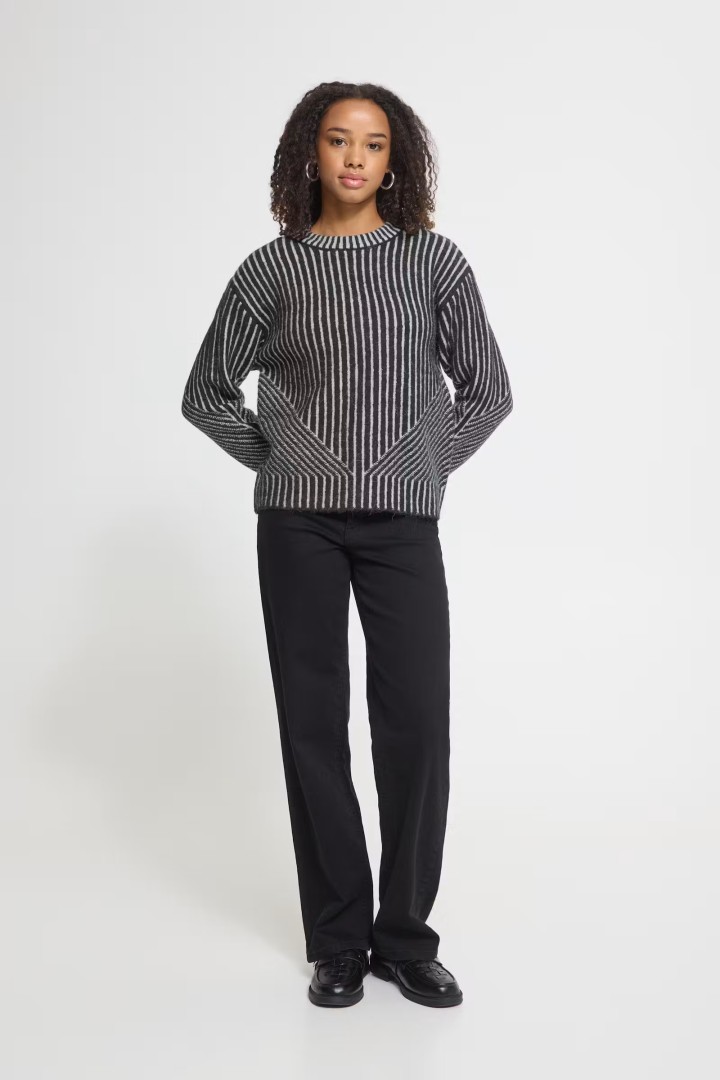 IHKAMARA Knit Total ECD Stripe / Blue