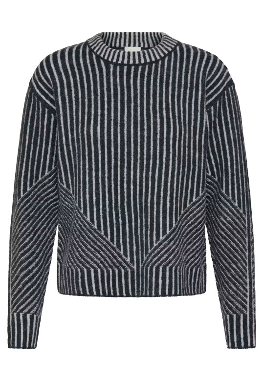 IHKAMARA Knit Total ECD Stripe / Blue