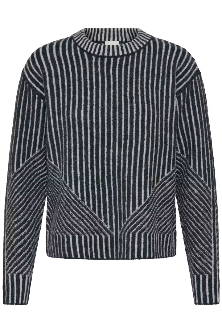 IHKAMARA Knit Total ECD Stripe / Blue