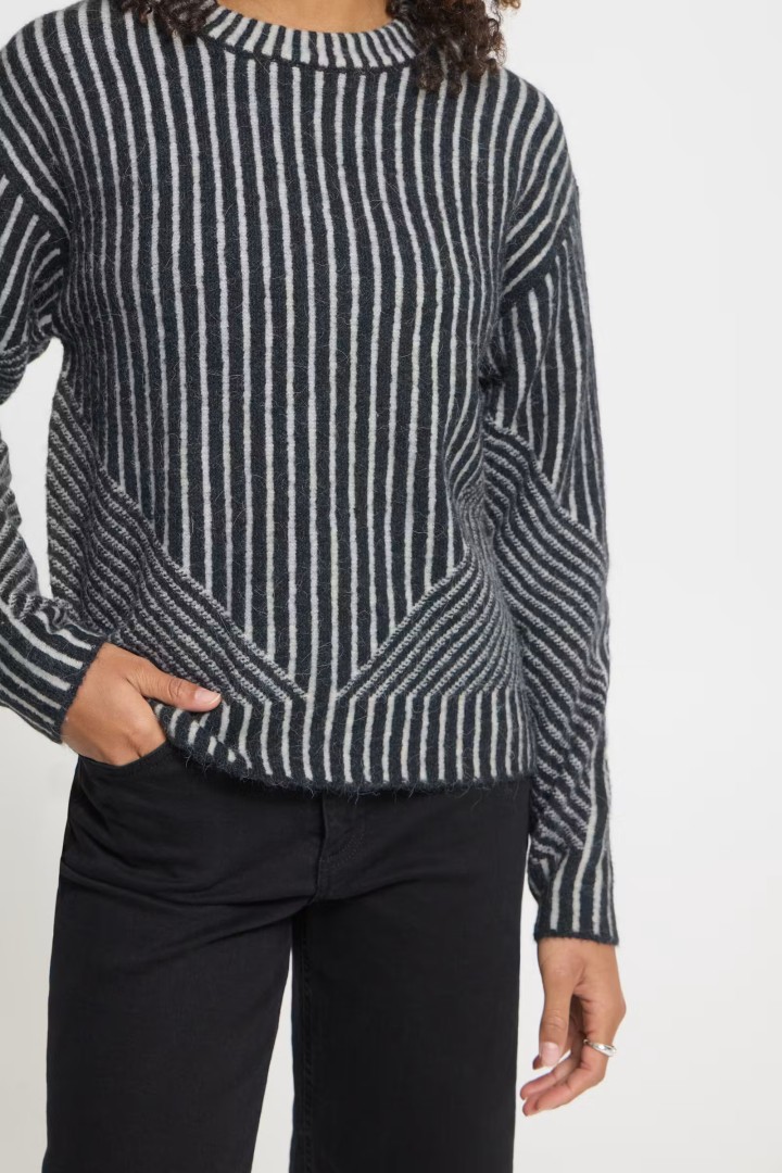 IHKAMARA Knit Total ECD Stripe / Blue