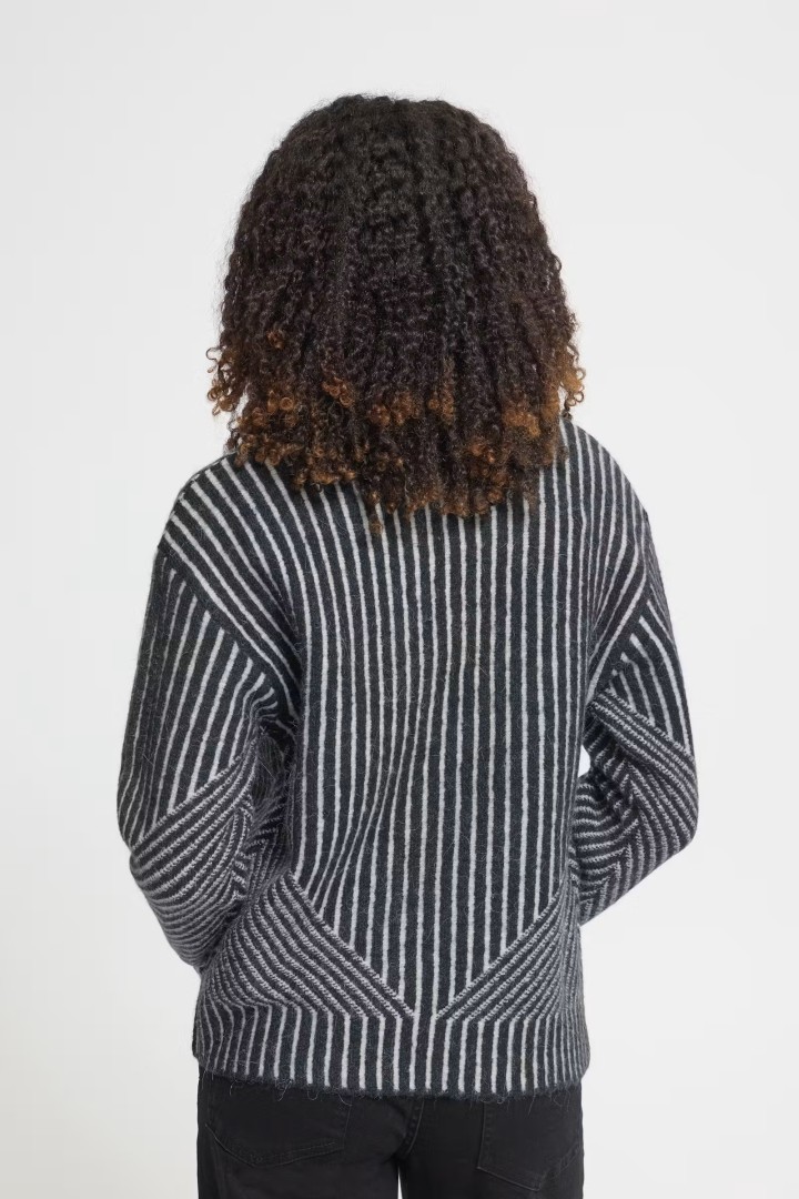 IHKAMARA Knit Total ECD Stripe / Blue