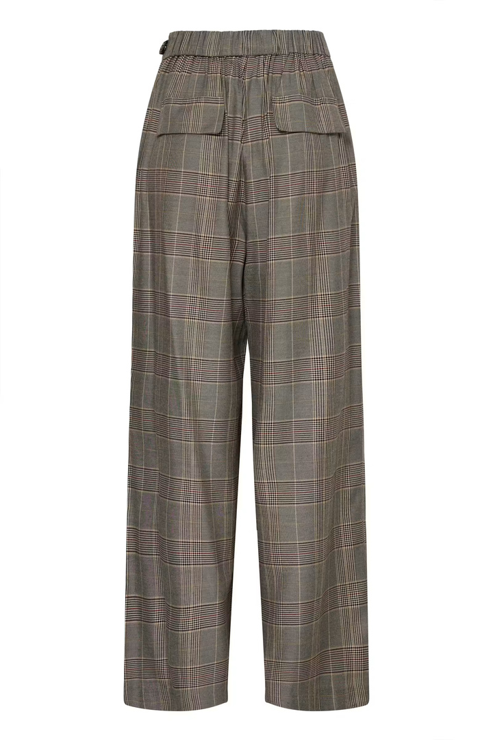 IHLAITO Pants Black/Toasted Check