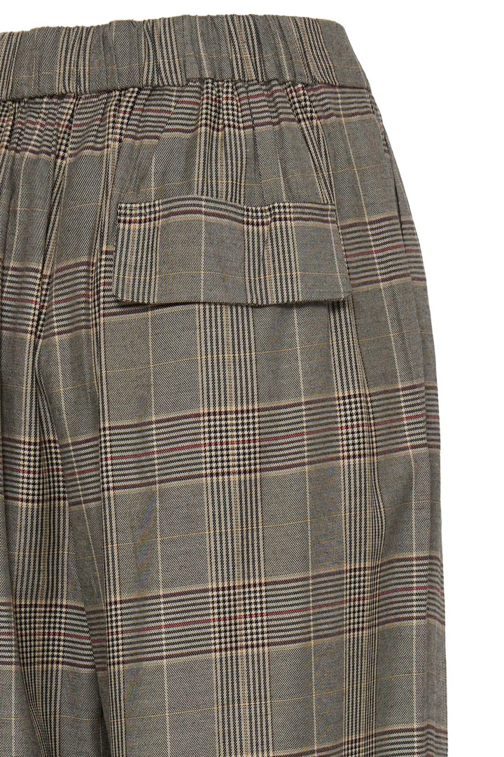 IHLAITO Pants Black/Toasted Check