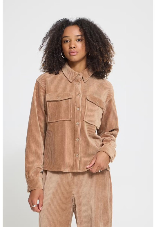 IHTAMARY Shirt Toasted Coconut / Brown