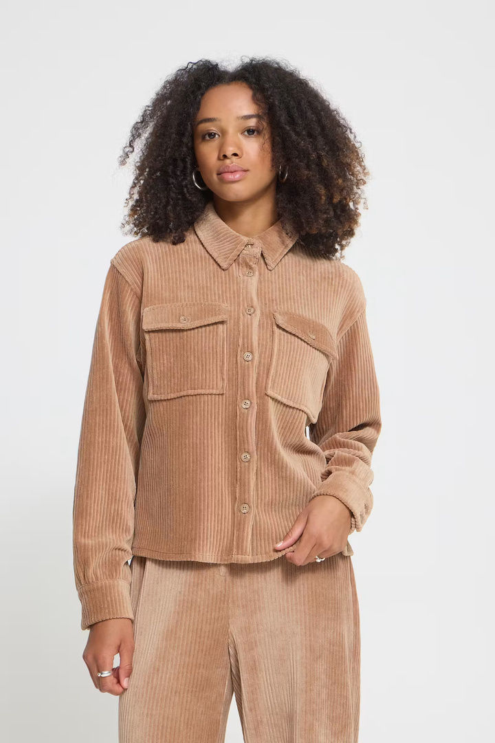 IHTAMARY Shirt Toasted Coconut / Brown
