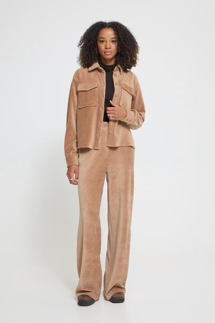 IHTAMARY Shirt Toasted Coconut / Brown
